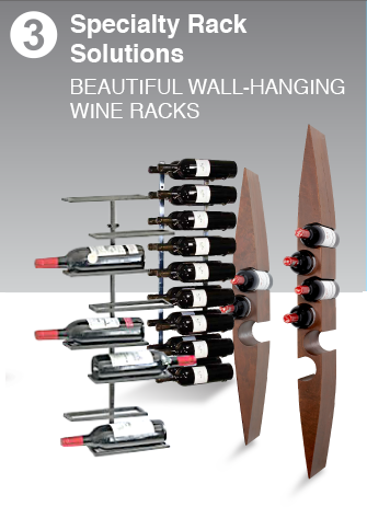 Wall Hanging & Mounted Wine Racks